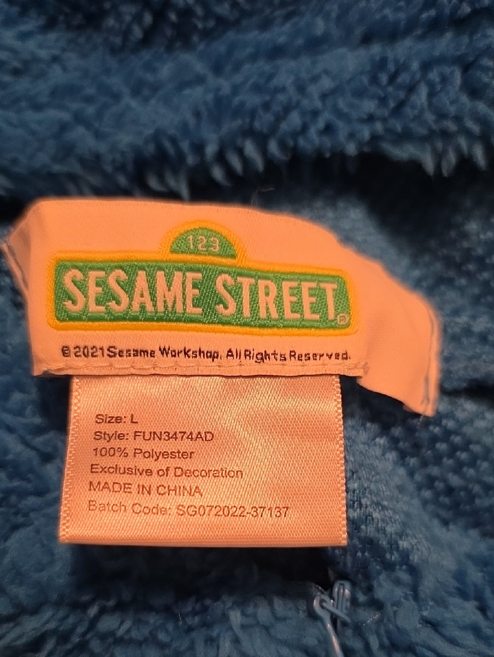 Sesame Street Grover Onsie